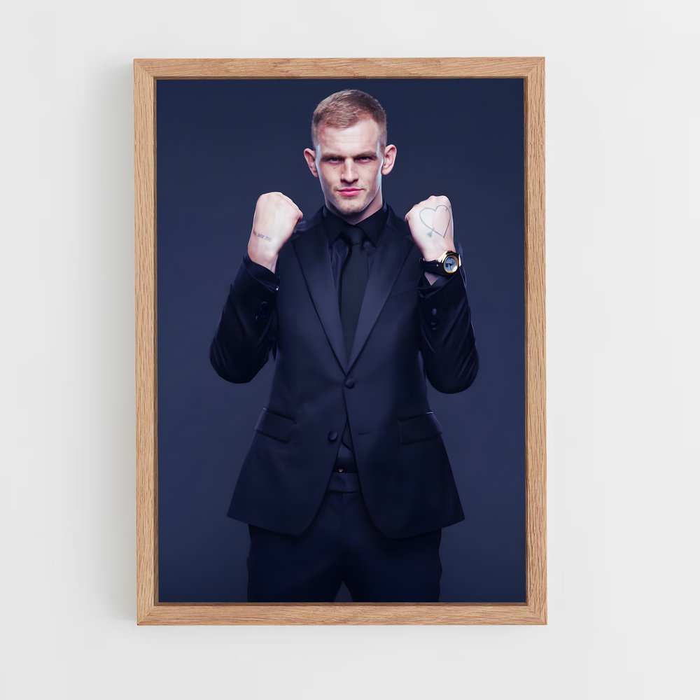 Poster The Gentleman Fighter – affiche MMA (vue 4)